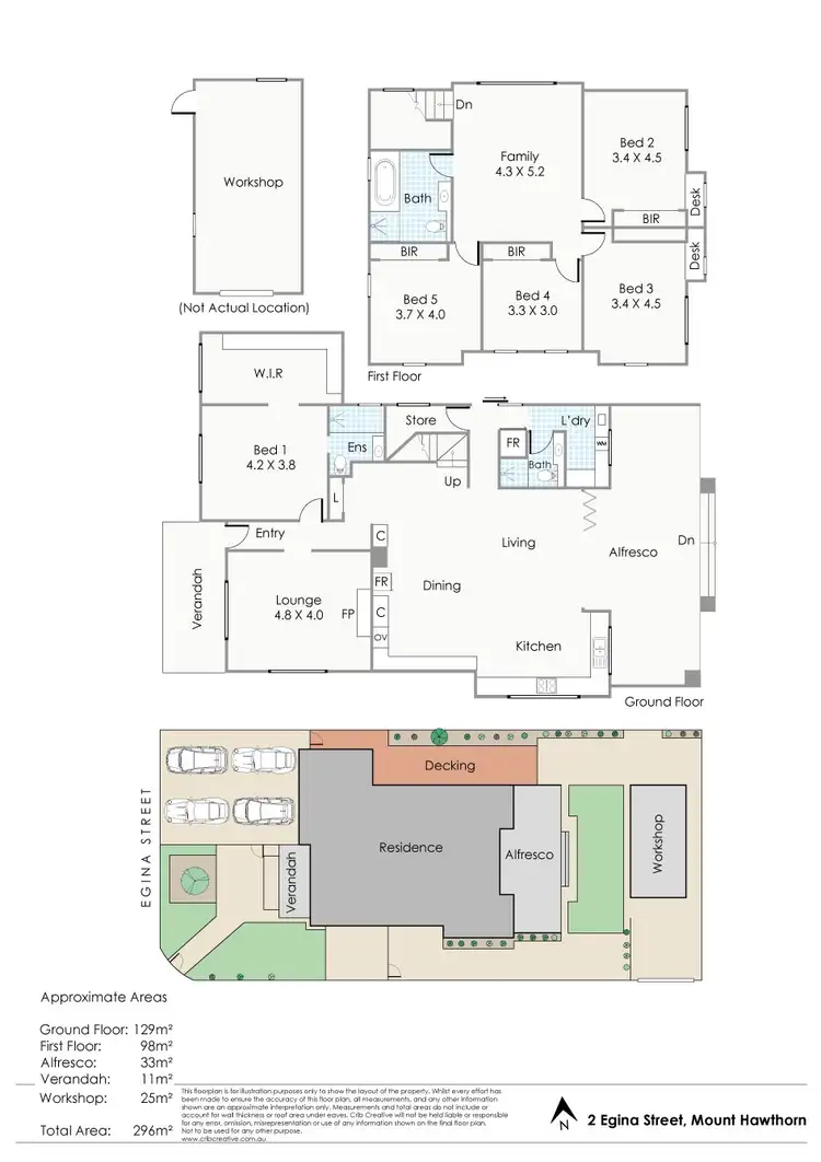 Floorplan of Homely house listing, 2 Egina Street, Mount Hawthorn WA 6016