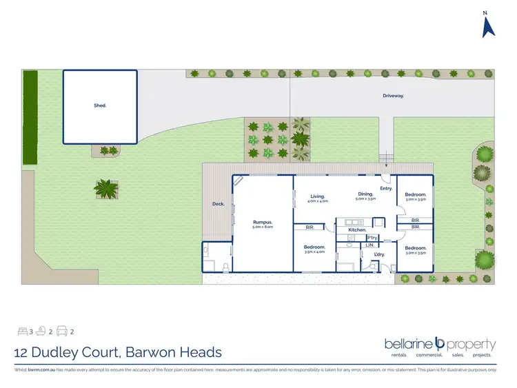 Floorplan of Homely house listing, 12 Dudley Court, Barwon Heads VIC 3227