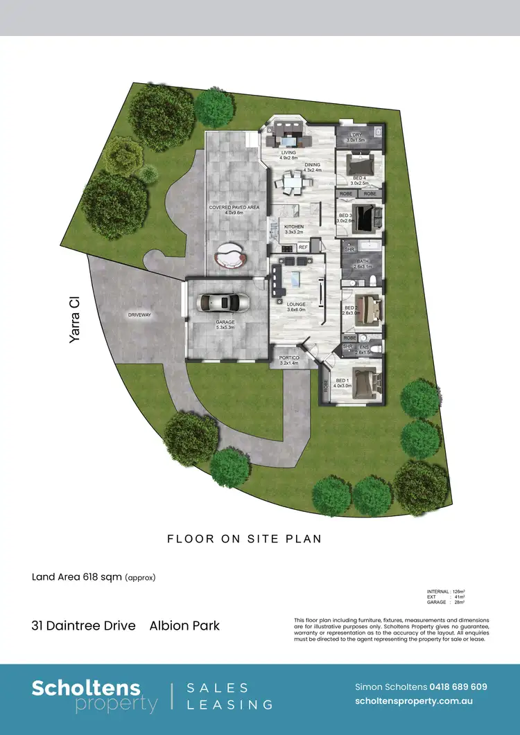 Floorplan of Homely house listing, 31 Daintree Drive, Albion Park NSW 2527