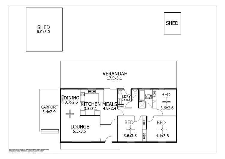 Floorplan of Homely house listing, 104 Old Princes Highway, Murray Bridge SA 5253