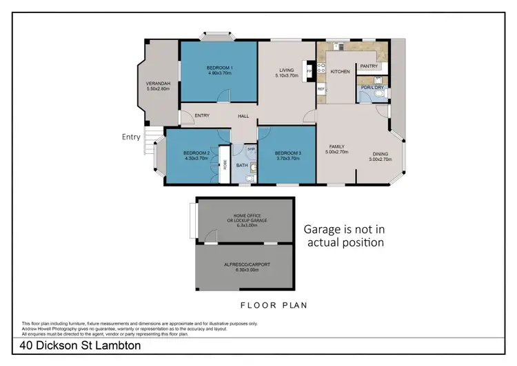 Floorplan of Homely house listing, 40 Dickson Street, Lambton NSW 2299