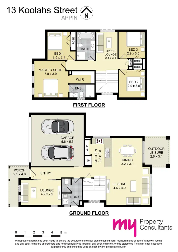 Floorplan of Homely house listing, 13 Koolahs Street, Appin NSW 2560