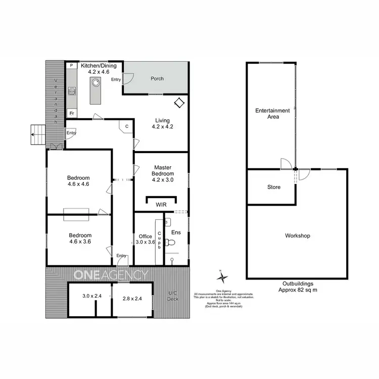 Floorplan of Homely house listing, 15 King Street, Smithton TAS 7330