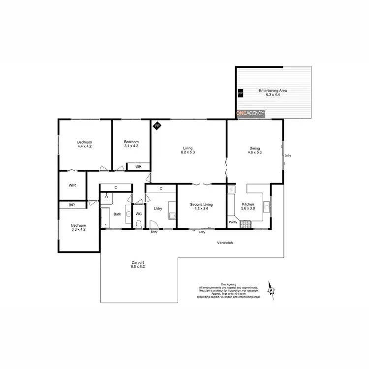Floorplan of Homely house listing, 189 Old Stanley Road West, Smithton TAS 7330