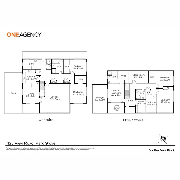 Floorplan of Homely house listing, 123 View Road, Park Grove TAS 7320