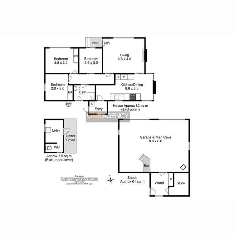 Floorplan of Homely house listing, 23 John Street, Smithton TAS 7330