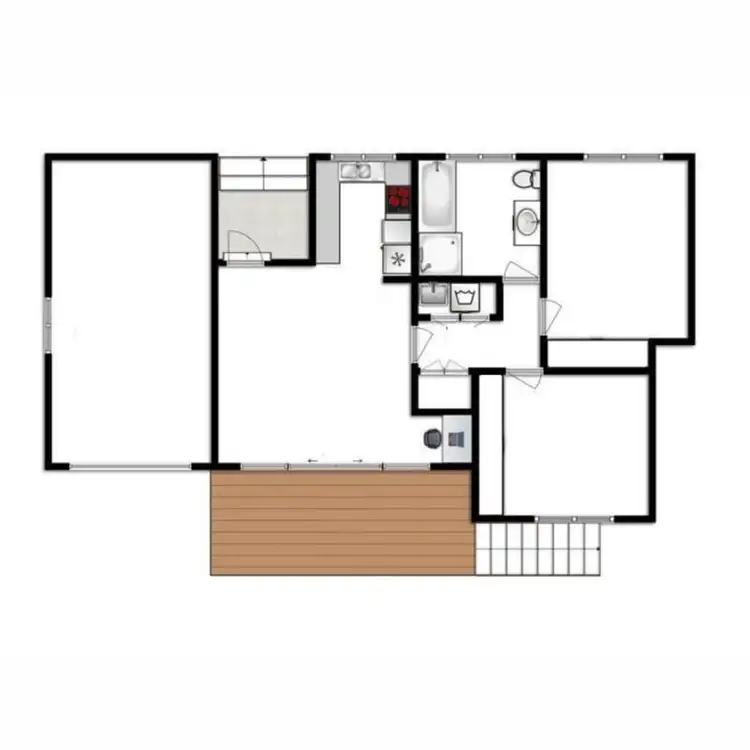 Floorplan of Homely house listing, 1/8 Hales Street, Penguin TAS 7316