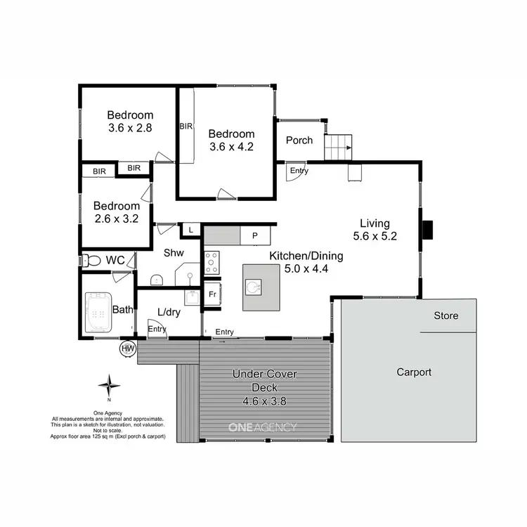 Floorplan of Homely house listing, 127 Emmett Street, Smithton TAS 7330