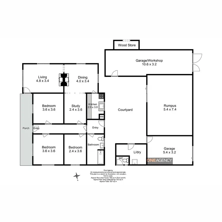 Floorplan of Homely house listing, 1039 Back Line Road, Forest TAS 7330