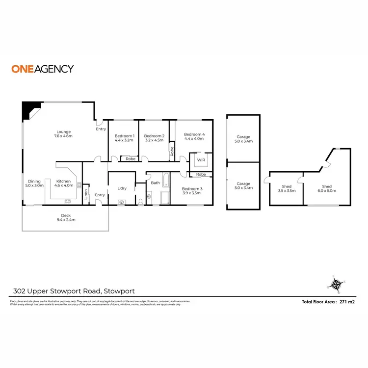 Floorplan of Homely house listing, 302 Upper Stowport Road, Stowport TAS 7321