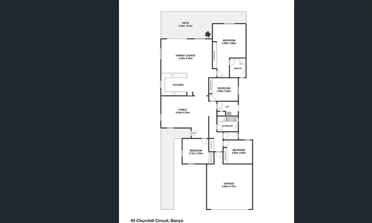Floorplan of Homely house listing, 45 Churchill Circuit, Banyo QLD 4014