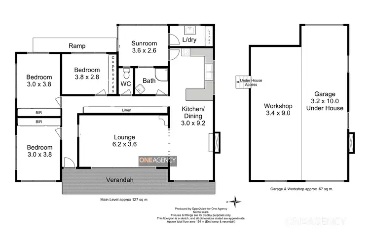 Floorplan of Homely house listing, 87 Massey Street, Smithton TAS 7330