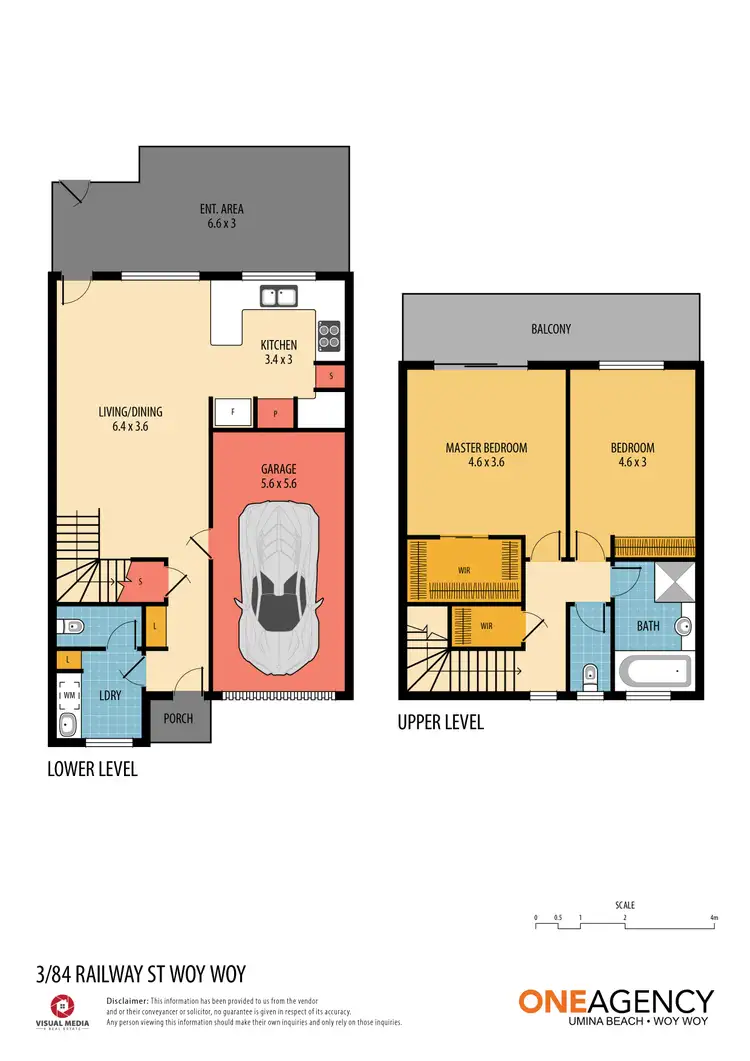 Floorplan of Homely townhouse listing, 3/84 Railway Street, Woy Woy NSW 2256