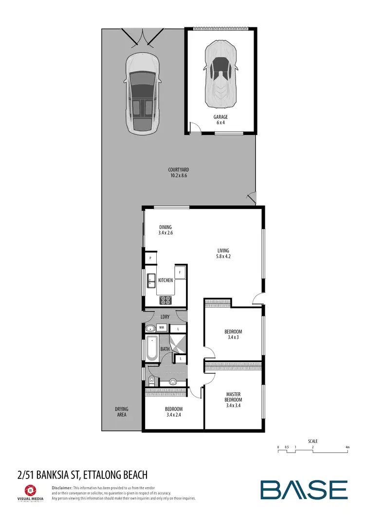 Floorplan of Homely villa listing, 2/51 Banksia Street, Ettalong Beach NSW 2257