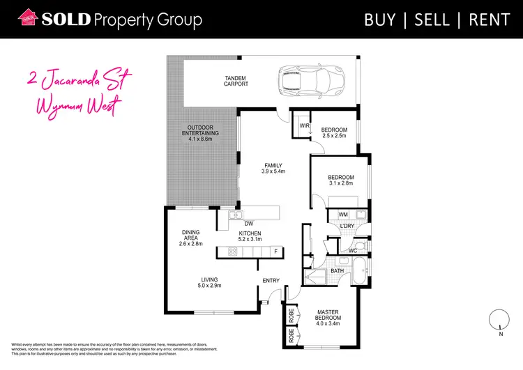 Floorplan of Homely house listing, 2 Jacaranda Street, Wynnum West QLD 4178