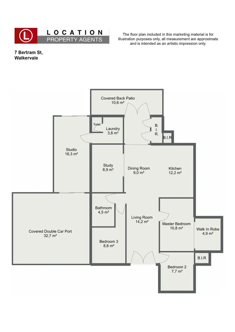 Floorplan of Homely house listing, 7 Bertram Street, Walkervale QLD 4670