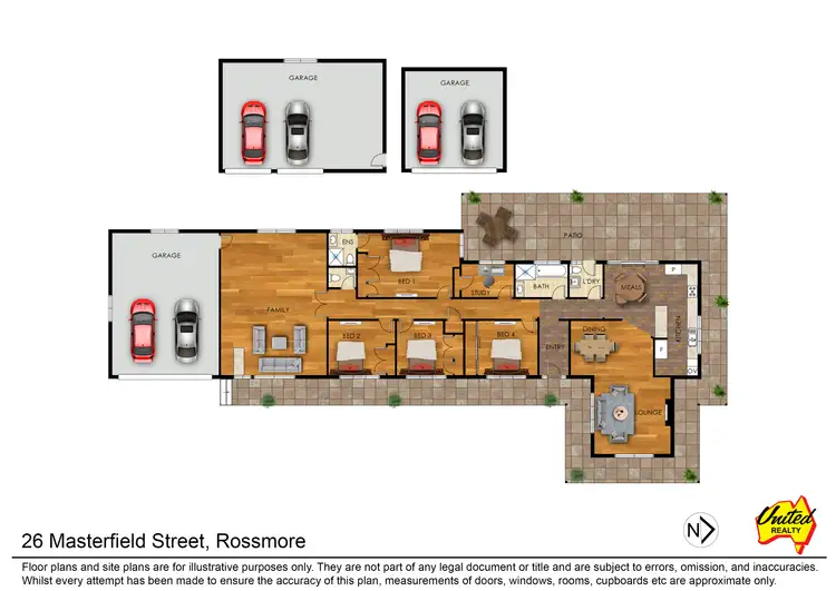Floorplan of Homely house listing, 26 Masterfield Street, Rossmore NSW 2557