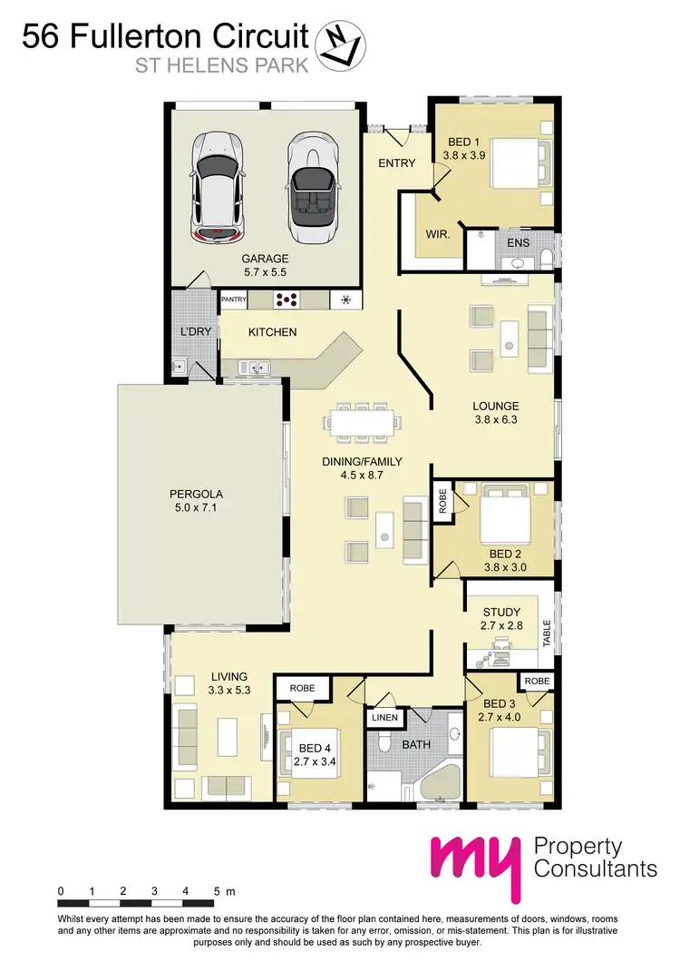 Floorplan of Homely house listing, 56 Fullerton Circuit, St Helens Park NSW 2560