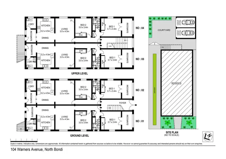 Floorplan of Homely block of units listing, 104 Warners Avenue, Bondi Beach NSW 2026