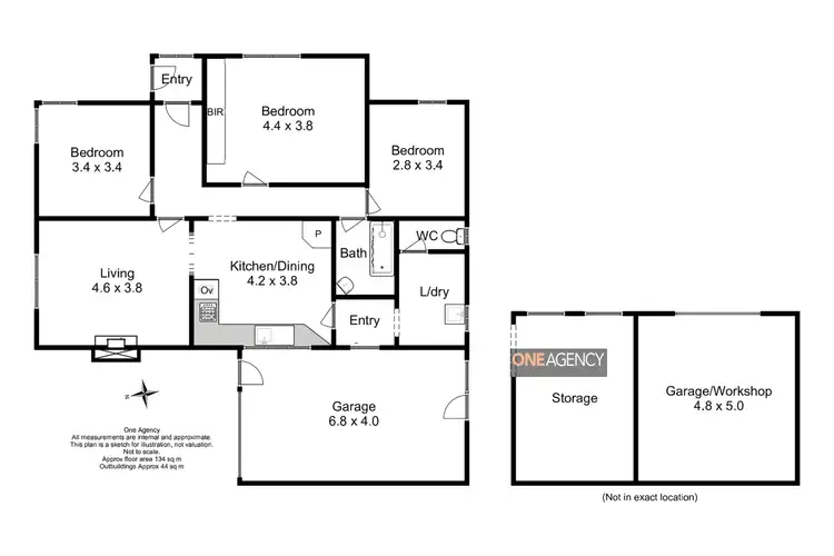 Floorplan of Homely house listing, 7 Gibson Street, Smithton TAS 7330