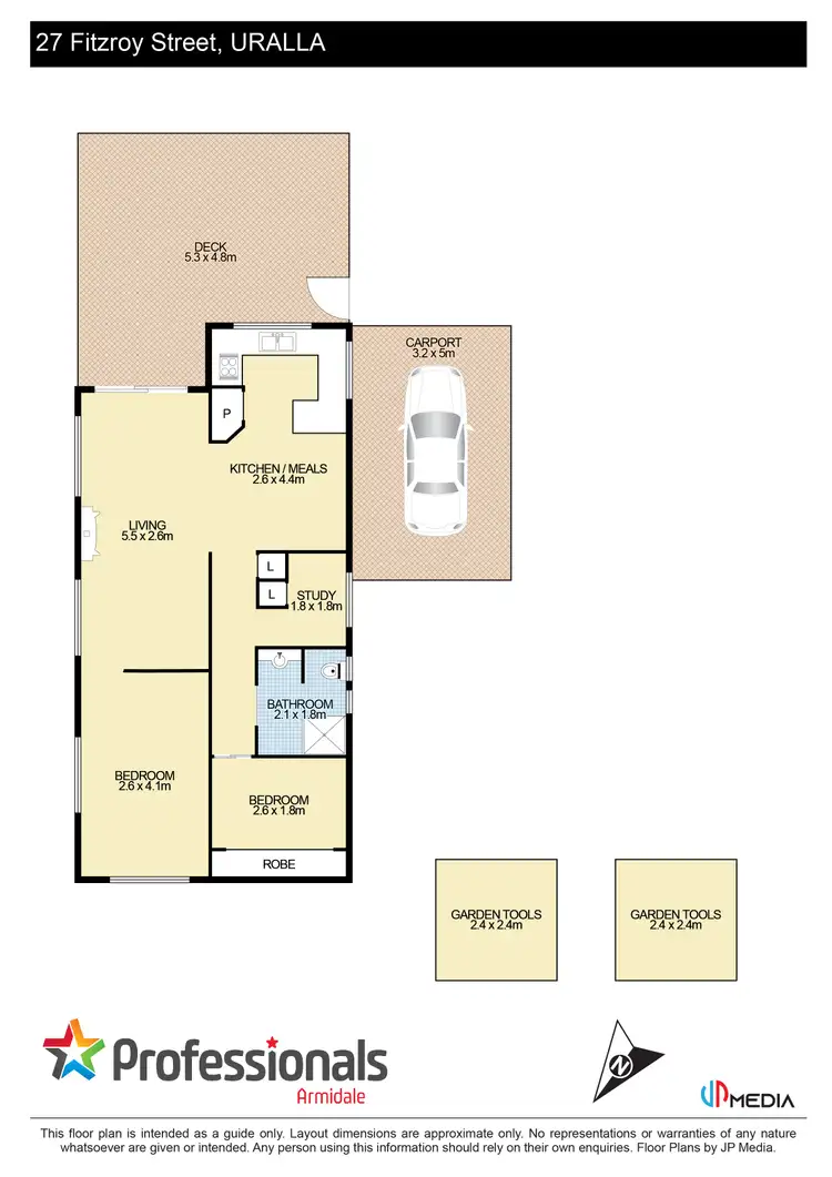 Floorplan of Homely house listing, 27 Fitzroy Street, Uralla NSW 2358
