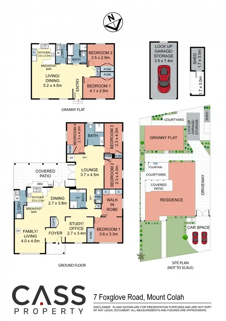 Floorplan of Homely house listing, 7 Foxglove Road, Mount Colah NSW 2079