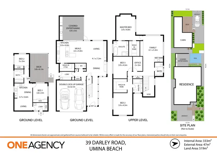 Floorplan of Homely house listing, 39 Darley Road, Umina Beach NSW 2257