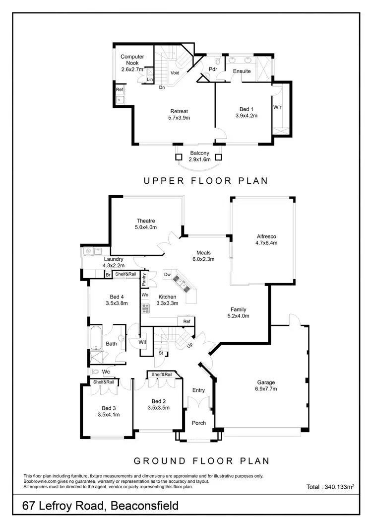 Floorplan of Homely house listing, 67 Lefroy Road, Beaconsfield WA 6162