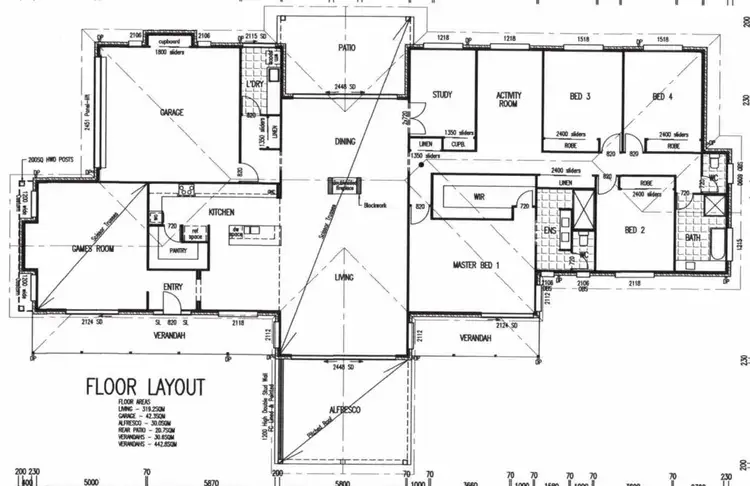 Floorplan of Homely house listing, 13 Senior Court, Kensington Grove QLD 4341