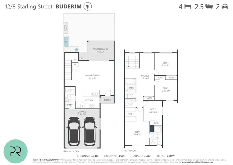 Floorplan of Homely unit listing, 12/8 Starling Street, Buderim QLD 4556