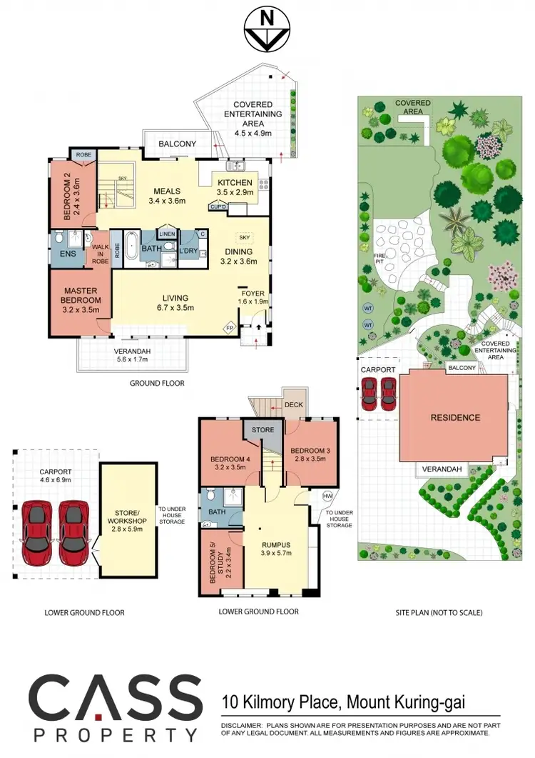Floorplan of Homely house listing, 10 Kilmory Place, Mount Kuring-Gai NSW 2080