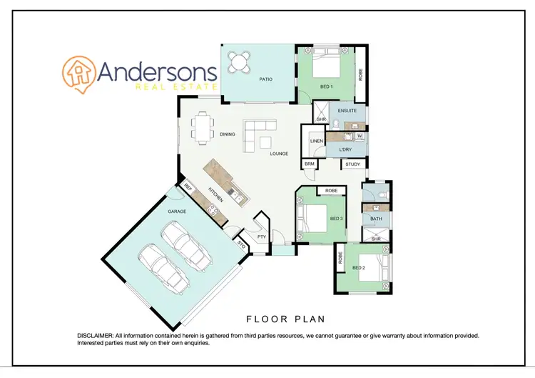 Floorplan of Homely house listing, 21 Oceanview Drive, Wongaling Beach QLD 4852