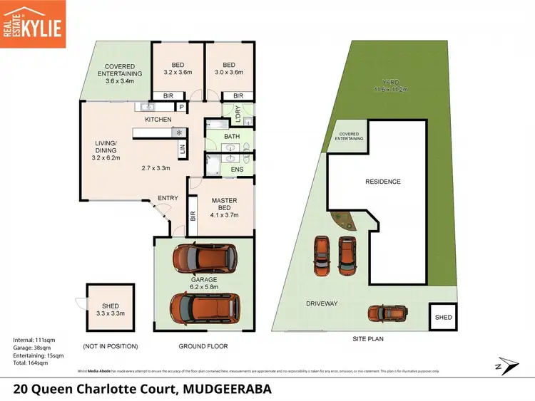 Floorplan of Homely house listing, 20 Queen Charlotte Court, Mudgeeraba QLD 4213