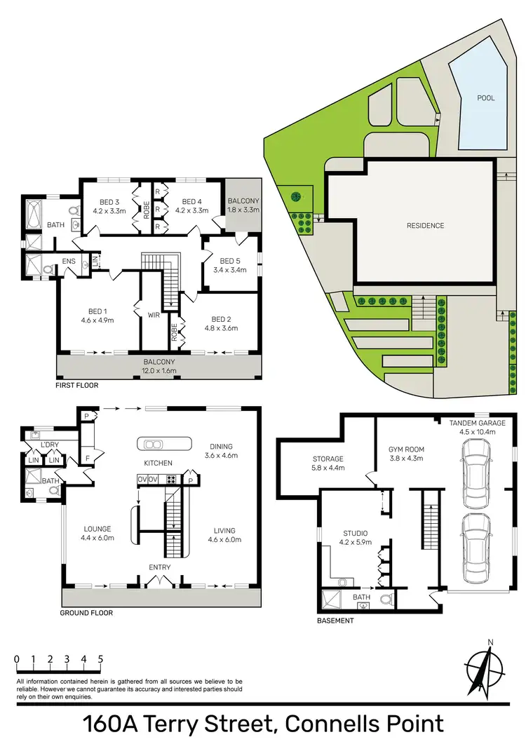 Floorplan of Homely house listing, 160A Terry Street, Connells Point NSW 2221