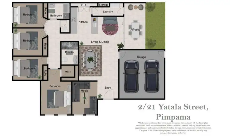 Floorplan of Homely house listing, 2/21 Yatala Street, Pimpama QLD 4209