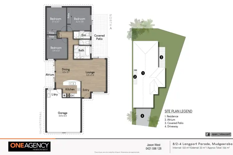 Floorplan of Homely townhouse listing, 8/2-4 Langport Parade, Mudgeeraba QLD 4213