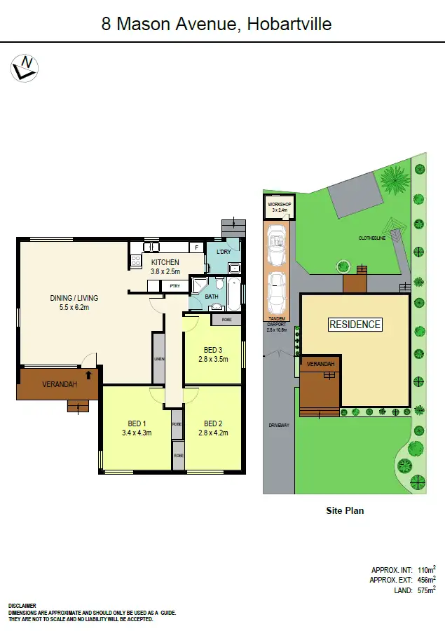 Floorplan of Homely house listing, 8 Mason Avenue, Hobartville NSW 2753
