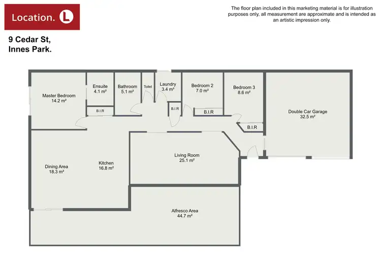 Floorplan of Homely house listing, 9 Cedar Street, Innes Park QLD 4670