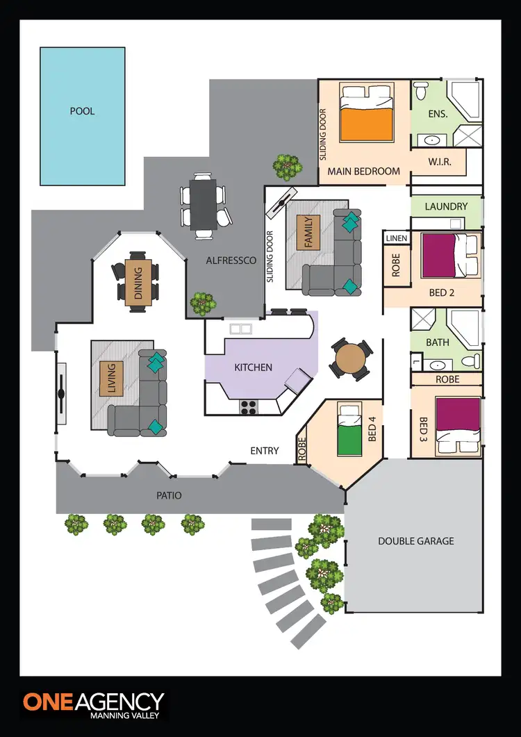 Floorplan of Homely house listing, 23 Burdett Street, Tinonee NSW 2430