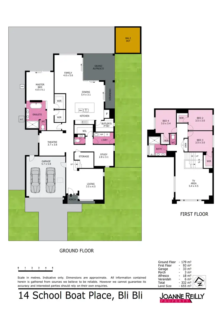 Floorplan of Homely house listing, 14 School Boat Place, Bli Bli QLD 4560