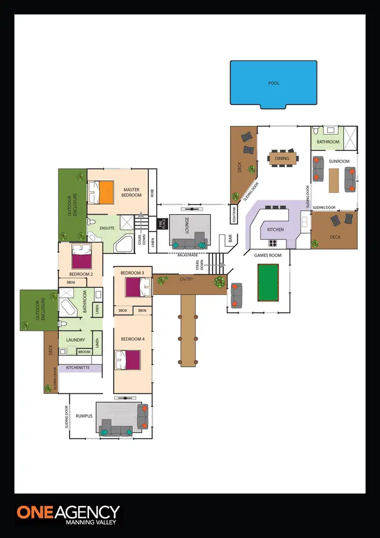 Floorplan of Homely rural property listing, 19 Myles Close, Old Bar NSW 2430