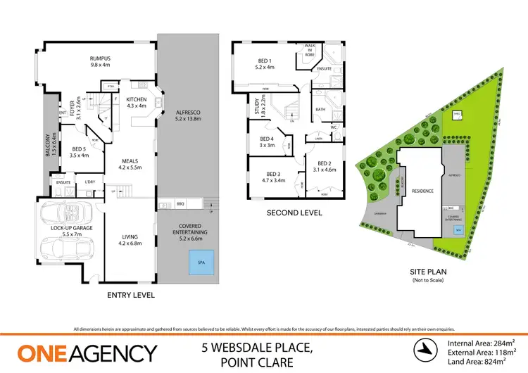 Floorplan of Homely house listing, 5 Websdale Place, Point Clare NSW 2250