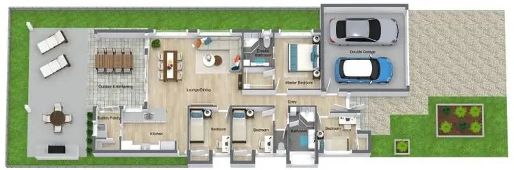 Floorplan of Homely house listing, 15 Bulleringa Loop, Mount Peter QLD 4869