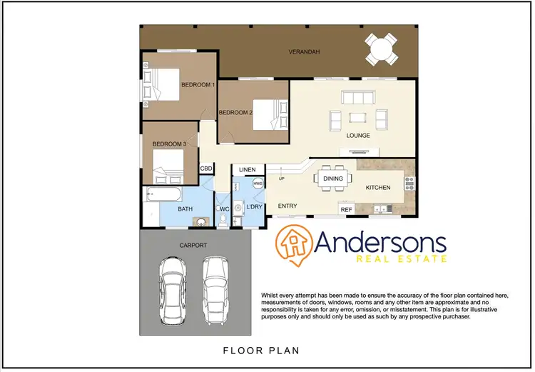Floorplan of Homely house listing, 6 Donkin Lane, Mission Beach QLD 4852