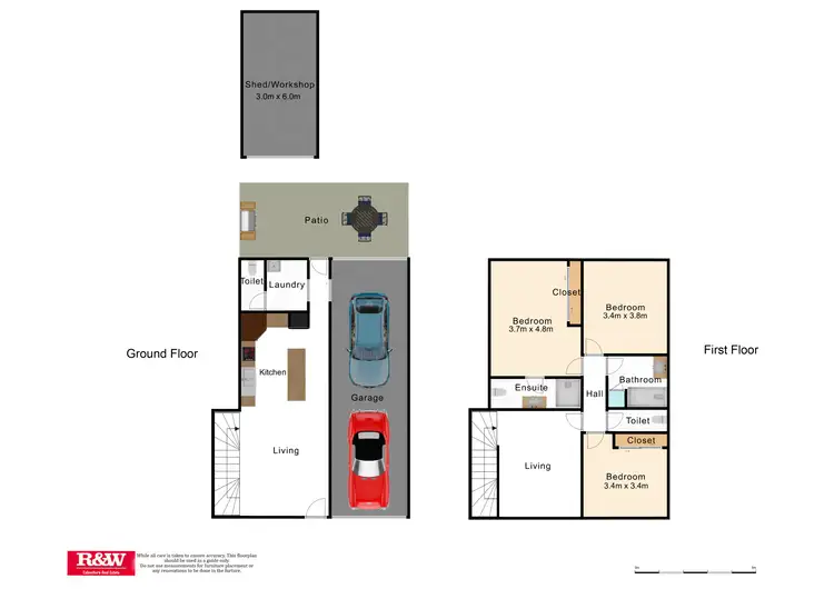 Floorplan of Homely house listing, 24 Barron Road, Margate QLD 4019