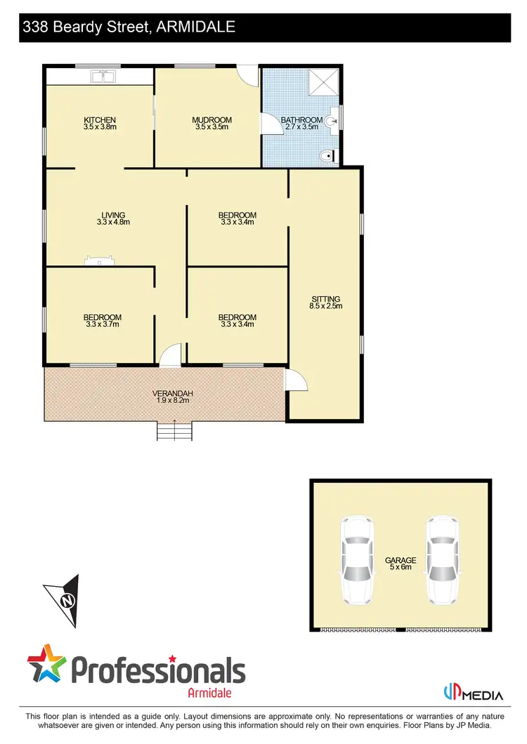 Floorplan of Homely house listing, 338 Beardy Street, Armidale NSW 2350