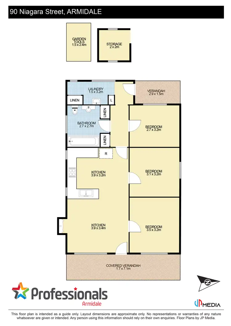 Floorplan of Homely house listing, 90 Niagara Street, Armidale NSW 2350