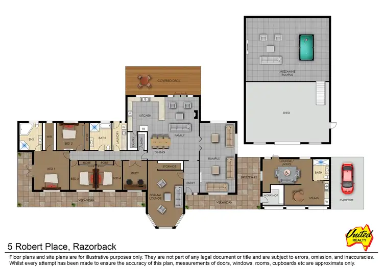 Floorplan of Homely house listing, 5 Robert Place, Razorback NSW 2571