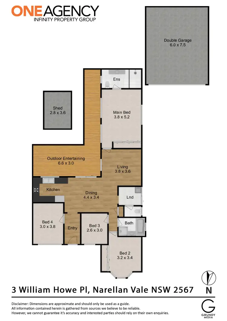 Floorplan of Homely house listing, 3 William Howe Place, Narellan Vale NSW 2567