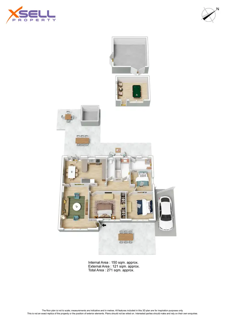 Floorplan of Homely house listing, 38 Parallel Avenue, Salisbury North SA 5108